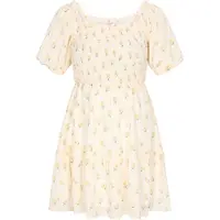 Mymo Vestido amarelo claro