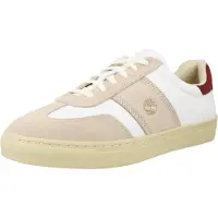 Timberland Sapatilhas baixas bege / vermelho escuro / branco