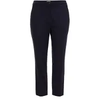 We fashion Calças com vincos navy