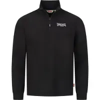 Lonsdale Sweatshirt 'Lostock' preto / branco