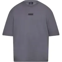 Dropsize Camisa cinzento escuro / preto