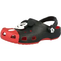 Crocs Socas 'Mickey Mouse' vermelho fogo / preto / branco