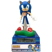 Kids Licensing Candeeiro 3d Com Despertador The Hedgehog