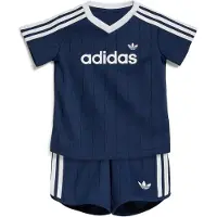 Adidas Conjunto Pinstripes Sprinter de T-shirt e Calções