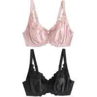 Next Soutien rosé / pó / preto / preto denim
