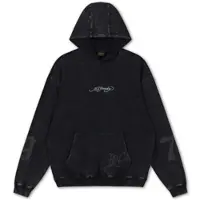 Ed Hardy Sweatshirt 'Flaming Tiger' cinzento / antracite