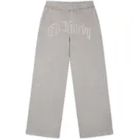 Ed Hardy Calças cinzento claro / offwhite