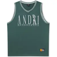 AND1 Camisa navy / verde / laranja / branco