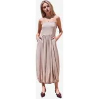 Big Dart Vestido de malha creme