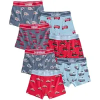 Next Cueca azul fumado / azul claro / vermelho