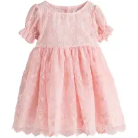 Next Vestido rosa pastel