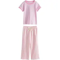 Next Pijama creme / cor-de-rosa / rosé
