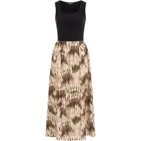 Cloud5ive Vestido bege / castanho / preto