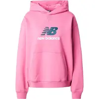 New Balance Sweatshirt 'Athletics' abe / rosa / branco