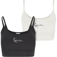 Karl kani Top 'Essential' preto / offwhite