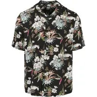 Urban Classics Camisa De Manga Curta Viscose Aop Resort