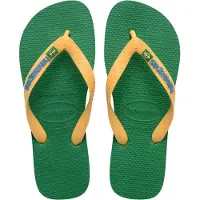 Havaianas Chinelos de dedo 'BRASIL' azul / amarelo / verde