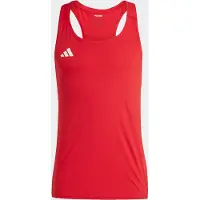 Adidas Camisa funcionais 'Adizero' vermelho / branco