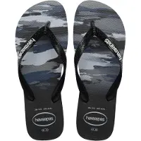 Havaianas Chinelos de dedo azul escuro / cinzento escuro / preto / branco