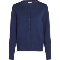Tommy Hilfiger Casaco de malha 'Fine' navy