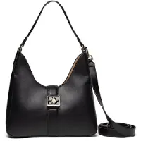 U.S. POLO ASSN. Mala de ombro 'Margaret' preto