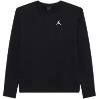 Jordan Sweatshirt 'Brooklyn Ess' preto / branco