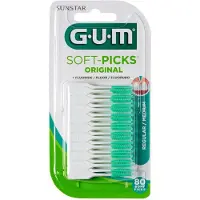 Gum Sunstar Soft-Picks Original con Regular Fluoride 80 Units