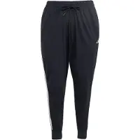 Adidas CALÇAS DE FATO DE TREINO ESSENTIALS DE 3 RISCAS (PLUS SIZE)