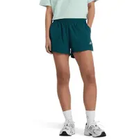 New Balance Calças de desporto 'Trackside Woven Short' verde / verde pastel