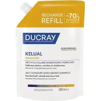 Ducray Kelual Squanorm Shampoo Anti-Caspa Seca RECARGA 400 ml