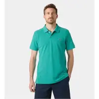 Helly Hansen para homem. 54543 Pólo verde Hudson (M), Casual, Algodão, Manga curta
