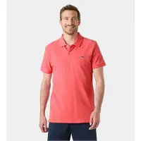 Helly Hansen para homem. 54543 Polo Hudson vermelho (S), Casual, Algodão, Manga curta