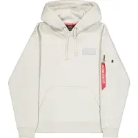 Alpha industries Sweatshirt 'Mirror' cinzento claro / verde / vermelho / preto