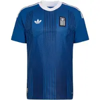 Adidas Camisola de futebol 'Griechenland 26 Authentic' marinho / preto / branco