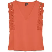 Vero Moda Top 'VMGABBY' laranja