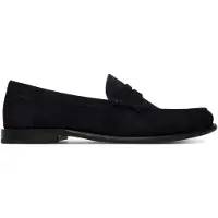 BOSS para homem. 50563161 Mocassins Tevan marinho (42), Couro, Plano, Nenhum, Casual