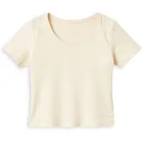 Gisela Top De Manga Curta Fixed Cup