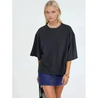 Busem Camisa oversized cinzento escuro