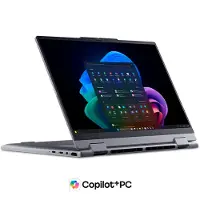 Lenovo ThinkBook 14 2-in-1 Gen 6 14 Intel Processador Intel Core? Ultra 5 325 núcleos LPE até 3,40 GHz núcleos de desempenho de até 4,50 GHz, Windows 11 Home, 256 GB SSD M.2 2242 PCIe Gen4 TLC -