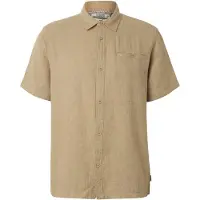 INDICODE JEANS Camisa 'Trope' bege escuro