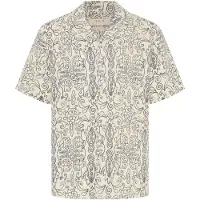 !Solid Camisa 'SDUtkolt' bege / branco