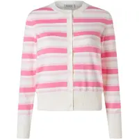 MAERZ Muenchen Casaco de malha rosa / branco