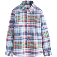 Next Camisa navy / azul claro / verde claro / verde escuro