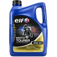 Elf Óleo De Motor Moto 4 Tourer 10w-40 Syn T 4l