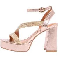 Lipsy Sandálias com tiras ouro / ouro rosa