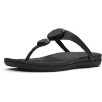 FitFlop Sandálias Solay Glossy Disc Toe Post