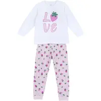Chicco Pijama verde / rosa / branco
