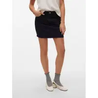 Vero Moda Saia 'Tessa' preto denim