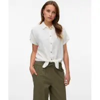 Vero Moda Blusa De Manga Curta Thea Tie