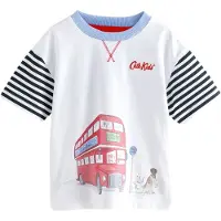 Next Camisola navy / azul claro / vermelho / branco